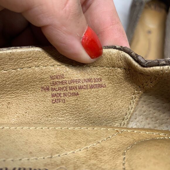 Sofft Womens Size 7.5M Ballet Flats Shoes Snake Print Leather Comfort Casual - Picture 9 of 10